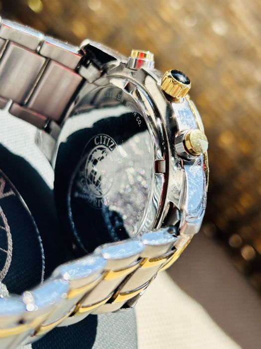Ceas Citizen  Eco Drive Perpetual Calendar Chronograph Date la cutie ! 10/10! Model rar !