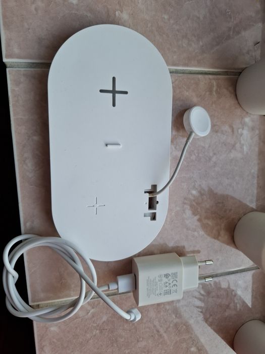 Incarcator wireless,  telefon, casti, ceas apple