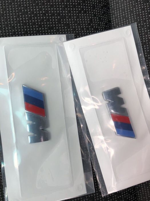 Set Embleme sigla logo seria 1 3 5 6 Bmw M power aripa X5 X6 F10 F30