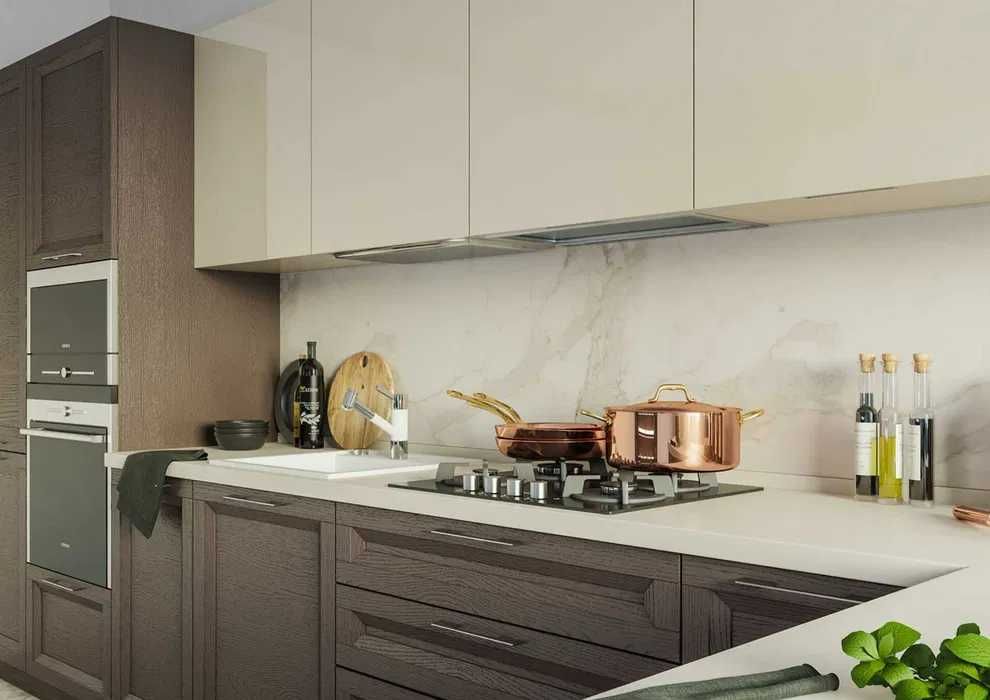 Столешницы из кварцевого камня для кухни-ванной Radianz (Южная Корея).