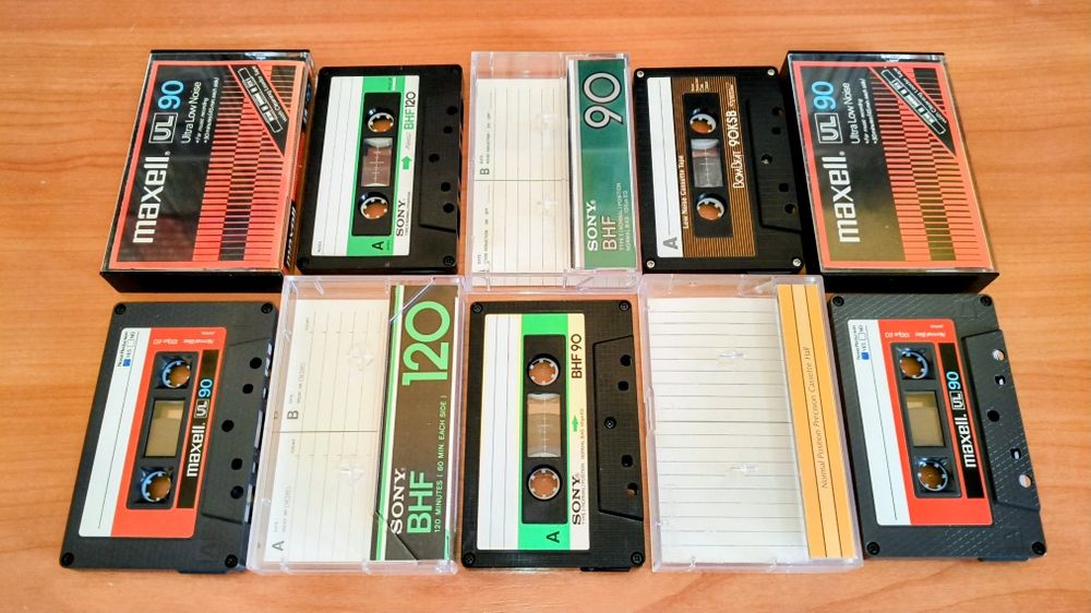 10-Коллекционных Аудиокассет