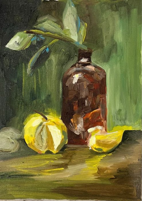 мини картинка с маслом