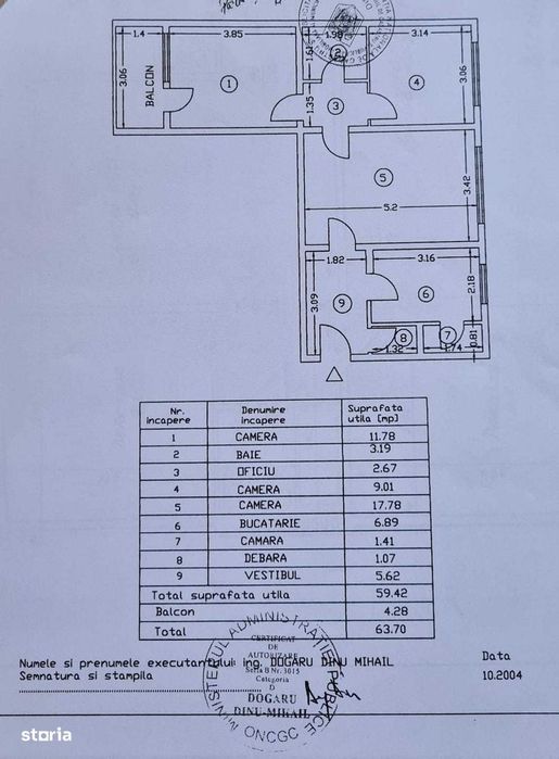 Apartament 3 Camere Bulevardul Timisoara