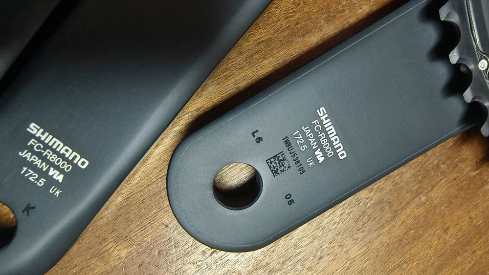 НОВИ Курбели Shimano Ultegra FC-R8000 53/39,52/36,50/34,46/36  172,5,1