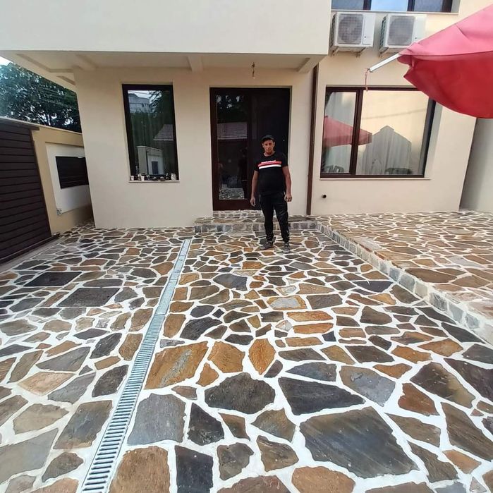 Vand și montez piatra naturala