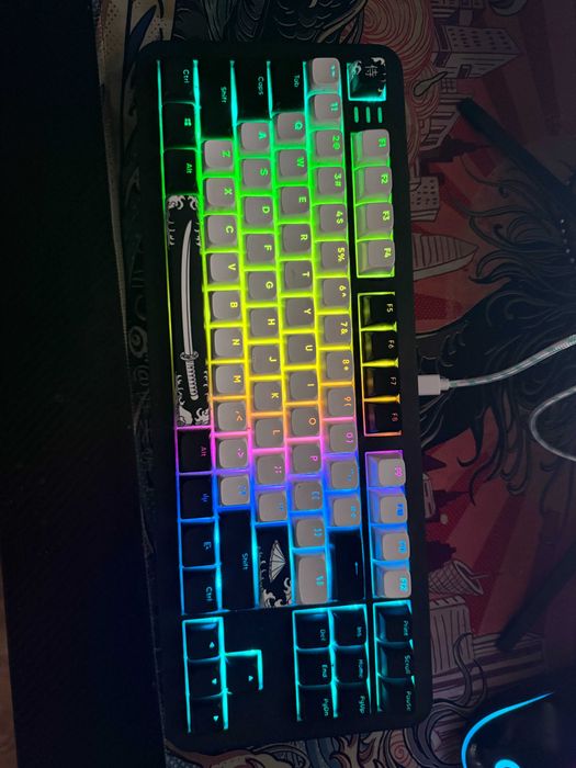 Dark Project BushidoALU87B – геймърска механична клавиатура