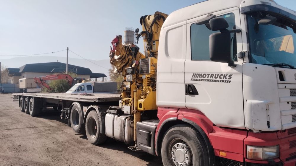 Услуги манипулятора длинномера (контейнеровоз)