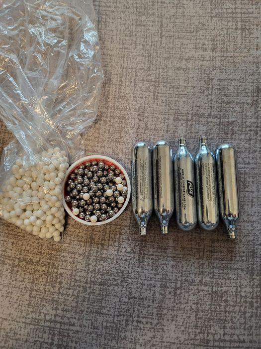 Capsule CO2 ASG + bile