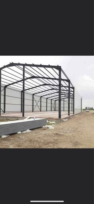 Hale metalice / structuri metalice / orice dimensiune acceptam auto