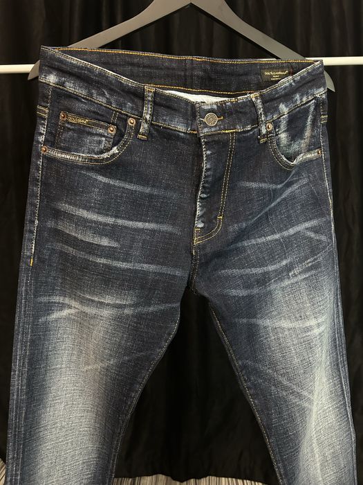 Vand blugi premium barbati model italian slim fit albastru -40-56