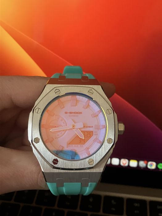 Casio Tiffany Blue G-Shock GA 2100 Mod Ap style