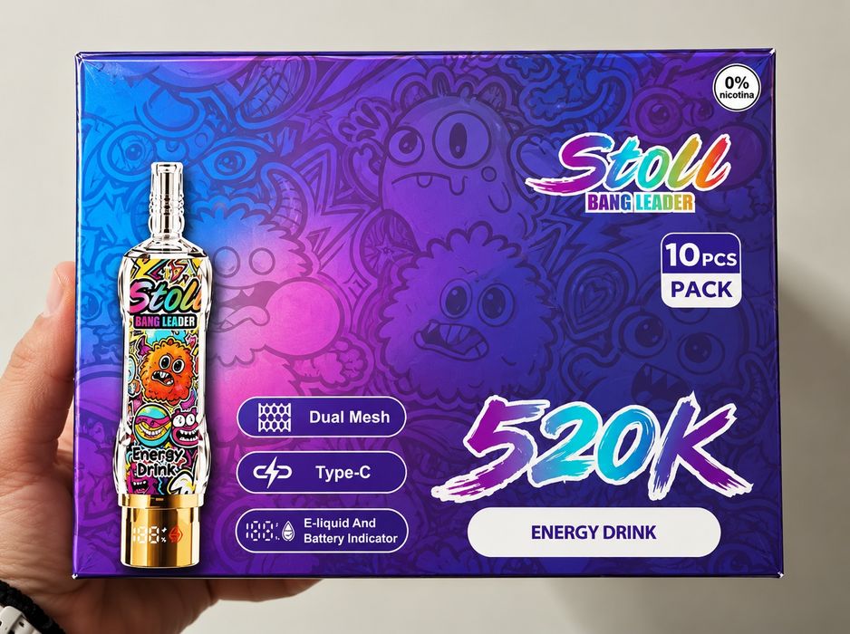 Vape 520.000 Puffs Abur Mult Reincarcabil