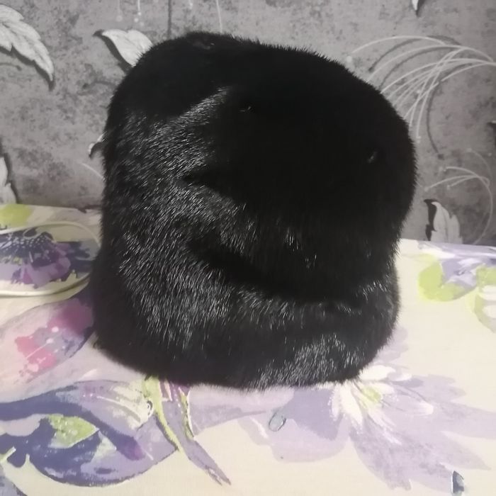 Норковая шапка новая