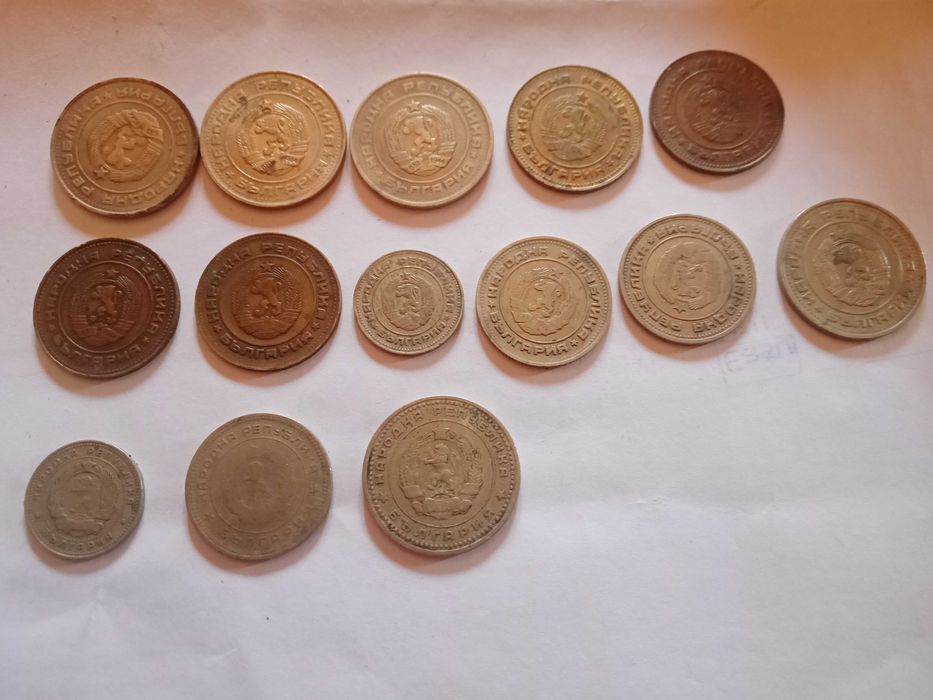 Монети 1974г. 1962г.