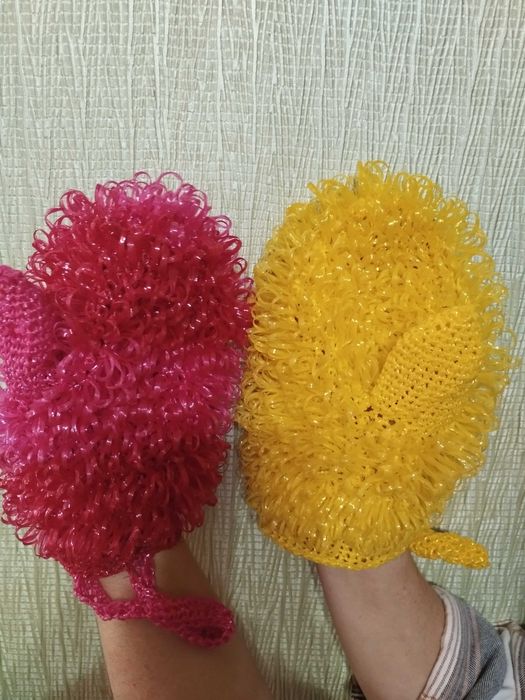 Мочалки ручной работы