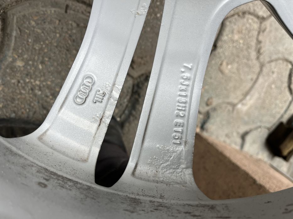 Jante aliaj 5x112mm, anvelope vara 225/40 R18 Audi A3, Vw, Seat, Skoda
