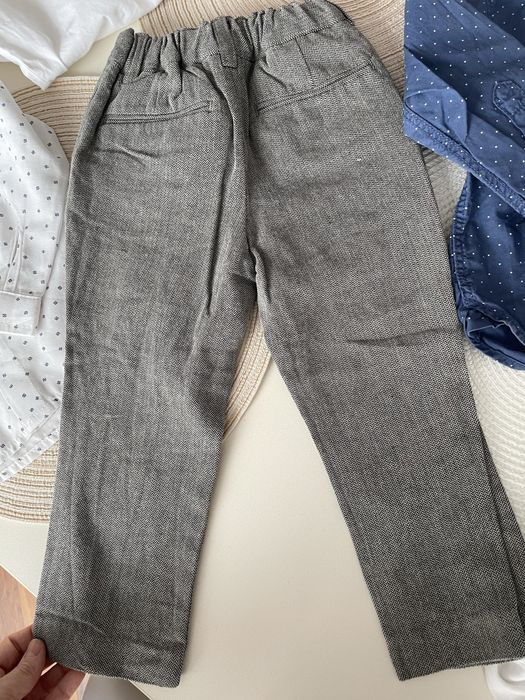 Set de haine pentru băieței (cămăși, pantaloni), pentru vârsta de 1,5–2 ani (18–24 luni) — mărci: TEX baby, H&M, Next.
