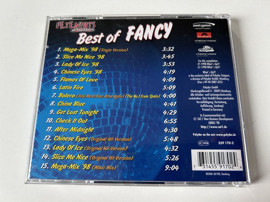 Vand cd-uri audio originale, Modern Talking, Fancy