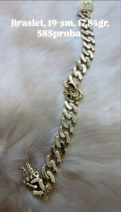 Elegantniy braslet 17,84gr 19-sm, 585proba.