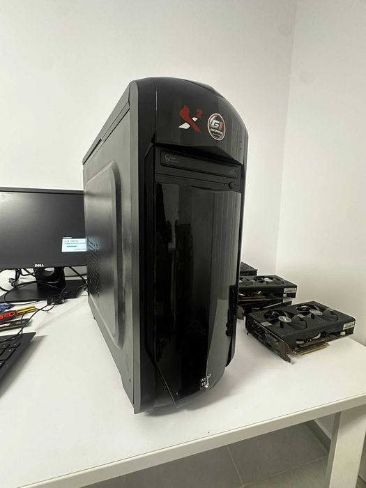 PC Gamer Start Black – Intel i5-3470 | RX 570 | 8 GB | SSD + HDD