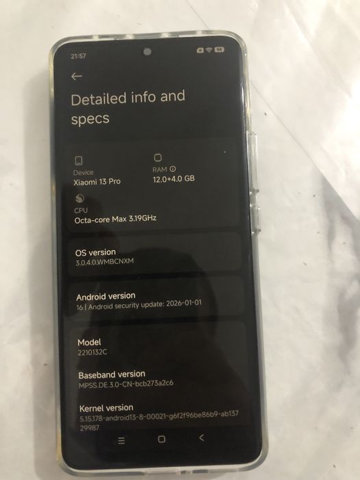 Xiaomi 13 pro 5G 256 gb