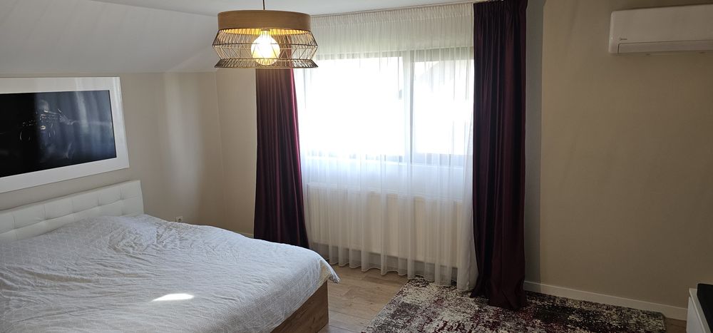 Casă individuală de închiriat, Doicești, cartier Dealul cu Tei, 136 mp, teren 460 mp