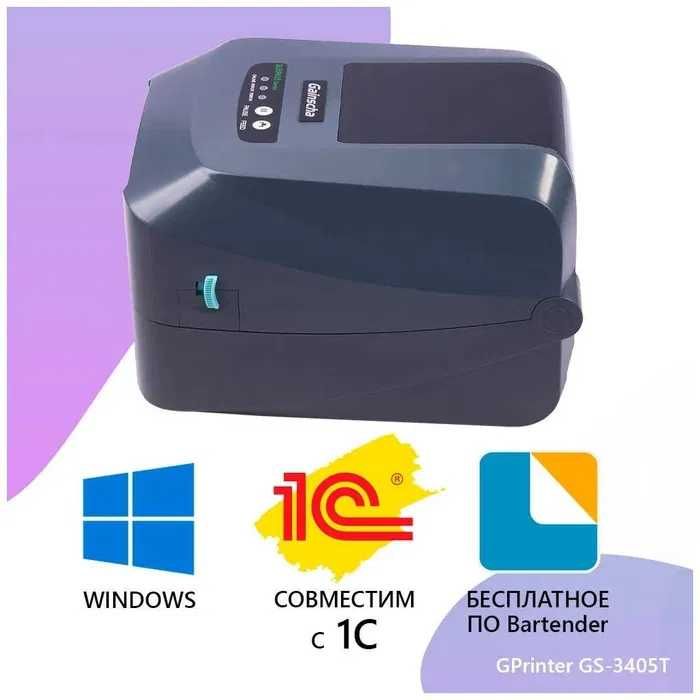 Этикетка принтер термотрансферный GPrinter GS-3405T