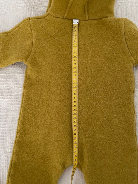 Salopeta/overall din lana fiarta, Disana, marime 74-80