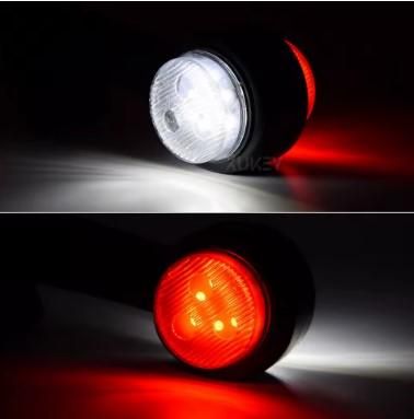 Комплект от 2бр. LED Диодни Странични Маркери Габарити тип рогче за Ка