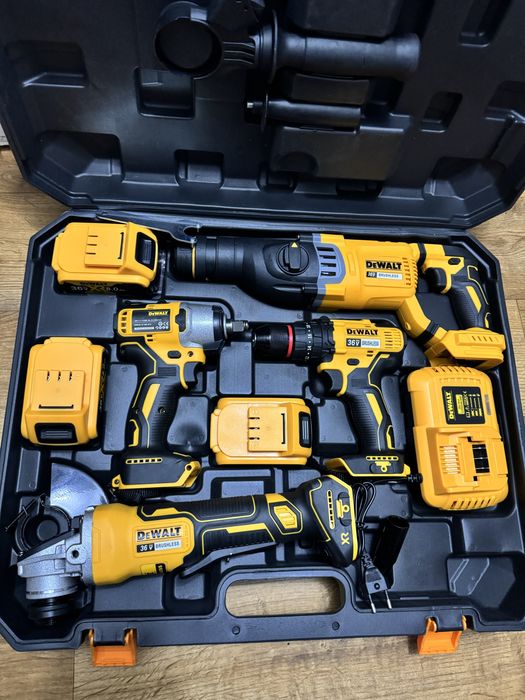 Акумулаторен Ударен Комплект Девалт Dewalt 18V ,36 V