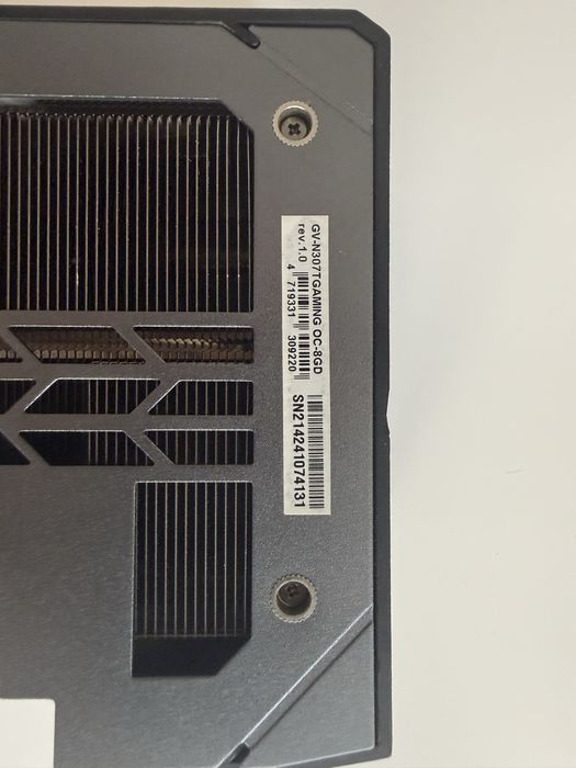 Nvidia rtx 3070ti 8Gb