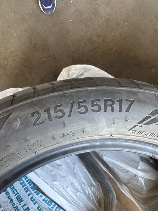 Резина 215/55/17 летняя