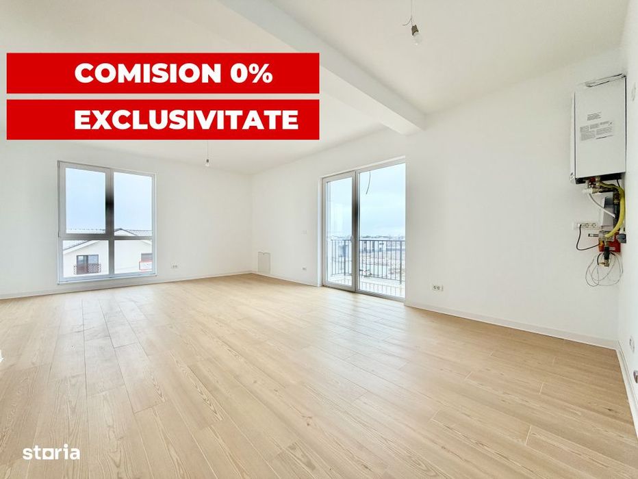 Comision 0% Apartament 2 camere cu gradina + Cartier Asfaltat - Mosnit