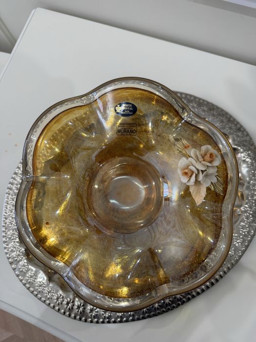 Конфетница Murano & Capodimonte (Италия)