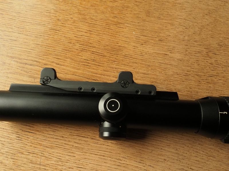 Vand luneta Schmidt&Bender 1,25-4x20 cu montura Blaser