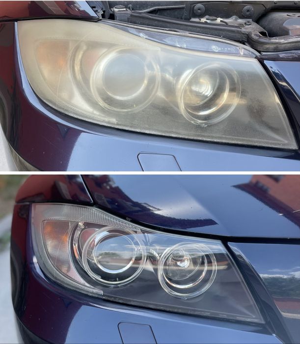 Химическо Полиране на фарове,стопове Пловдив