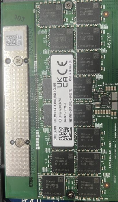 Memorie CAMM DDR5 64GB 4800MHz