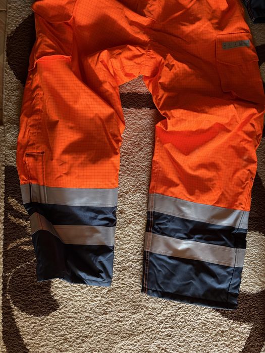 Combinezon de ploaie reflectorizant ignifug PORTWEST HI-VIS BIZFLAME