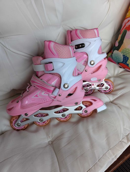 Розови ролери Sports за момиче/жена 38-43