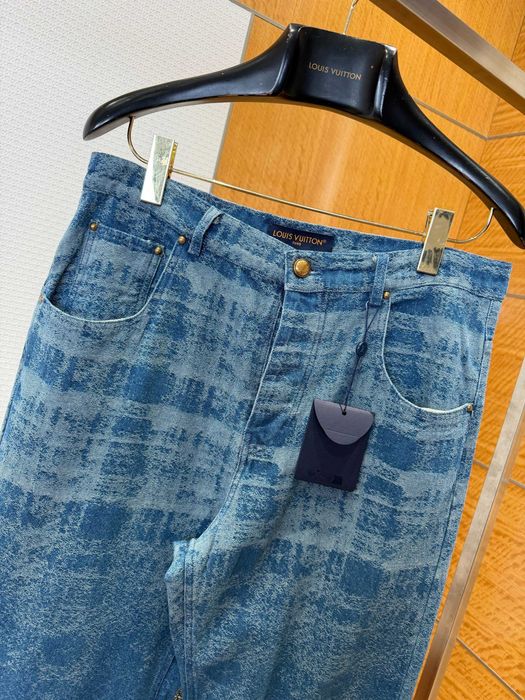 Blugi Louis Vuitton Calitate Premium