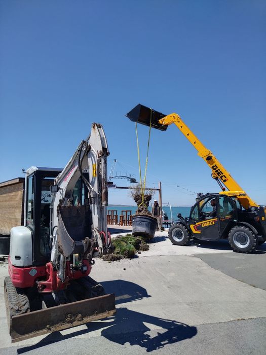 Услуги с минибагер Бургас, Созопол, Приморско