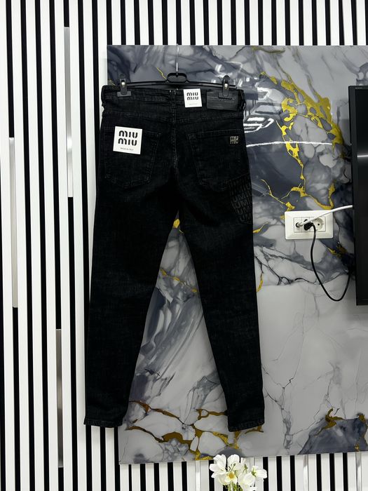 Blugi Miu Miu slim fit barbati