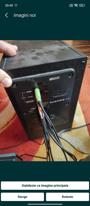 Sub woofer 5.1 cu tun de bass