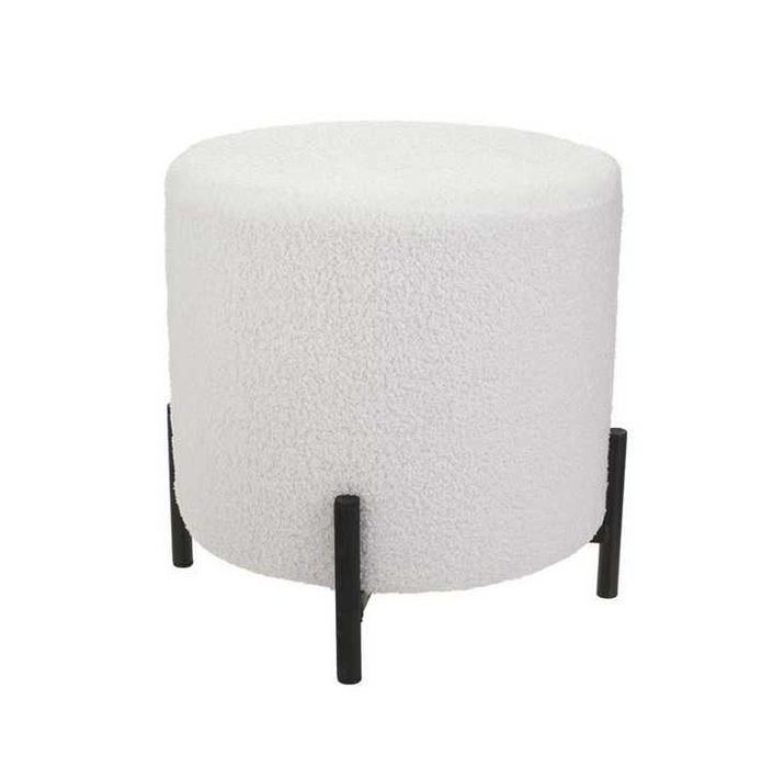 Табуретка с метални крачета, 40см