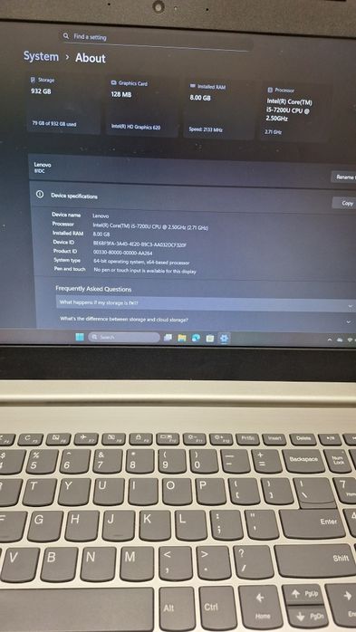 Laptop performant Lenovo Ideapad  320