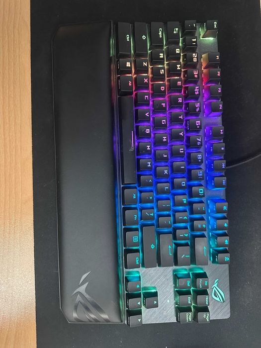 Геймърска клавиатура ASUS ROG Strix Scope TKL Deluxe