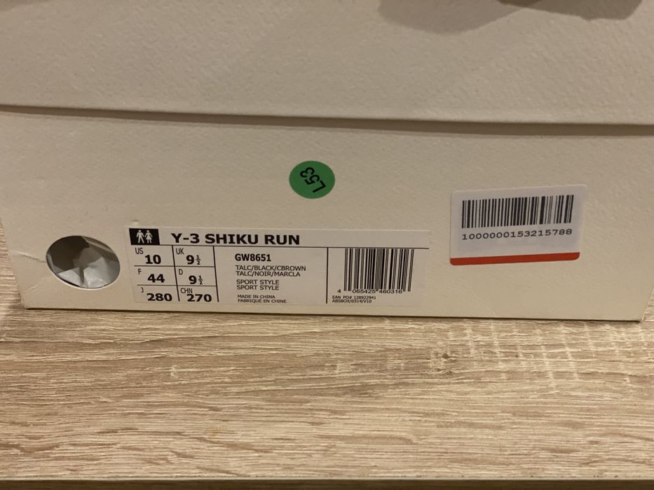 Adidas Y3 Shiku Run 44