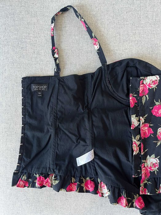 Zara бюстие S-M размер/Дамски корсети Topshop S-M размер/Ralph Lauren тениска размер M
