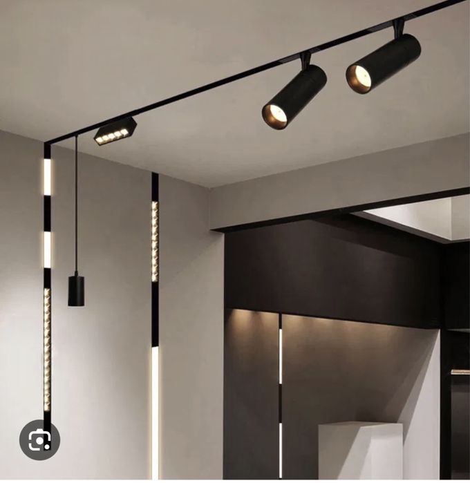 Магнитный трек, Блоки питания, драйвера и светильники