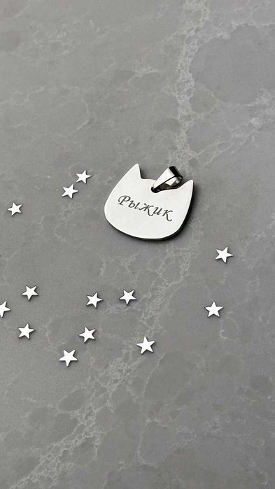 Жетоны с вашей гравировкой для питомцев